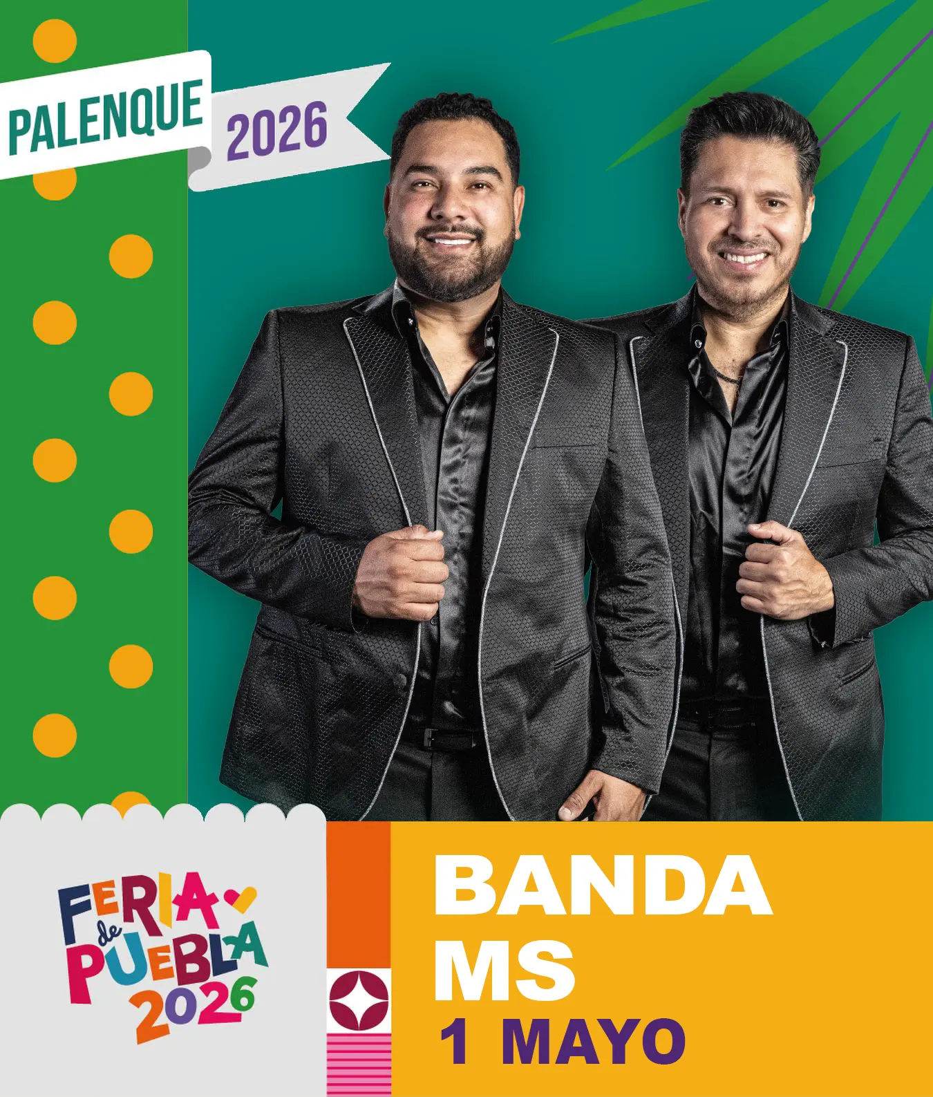 Banda MS Palenque Puebla 2026