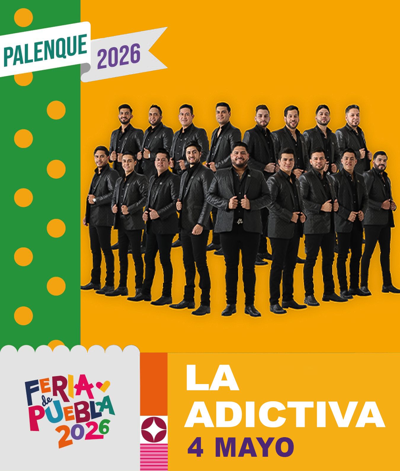 La Adictiva Palenque Puebla 2026